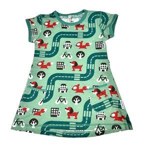 Maxomorra Girls' Big City Tunic Top